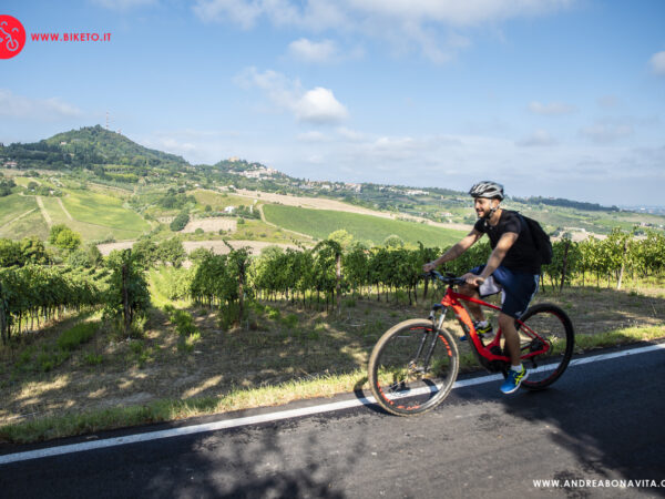 Sulle orme di Caterina Sforza pedalando in e-bike nella natura