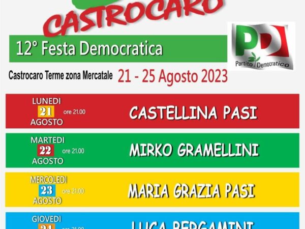 FESTA DEMOCRATICA CASTROCARO