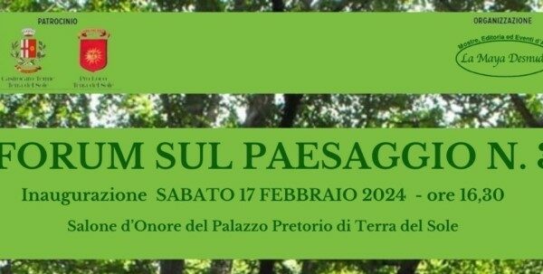 FORUM SUL PAESAGGIO N.3