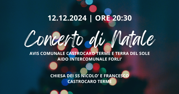 CONCERTO DI NATALE