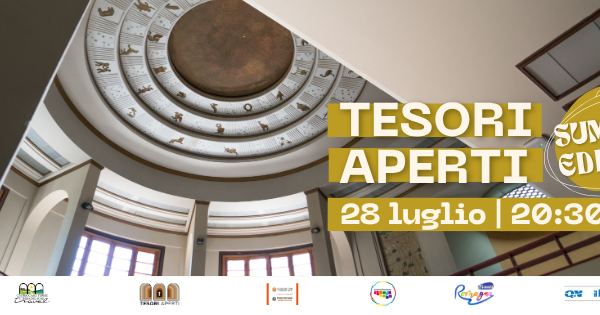 TESORI APERTI SUMMER EDITION 2026 – PADIGLIONE DELLE FESTE